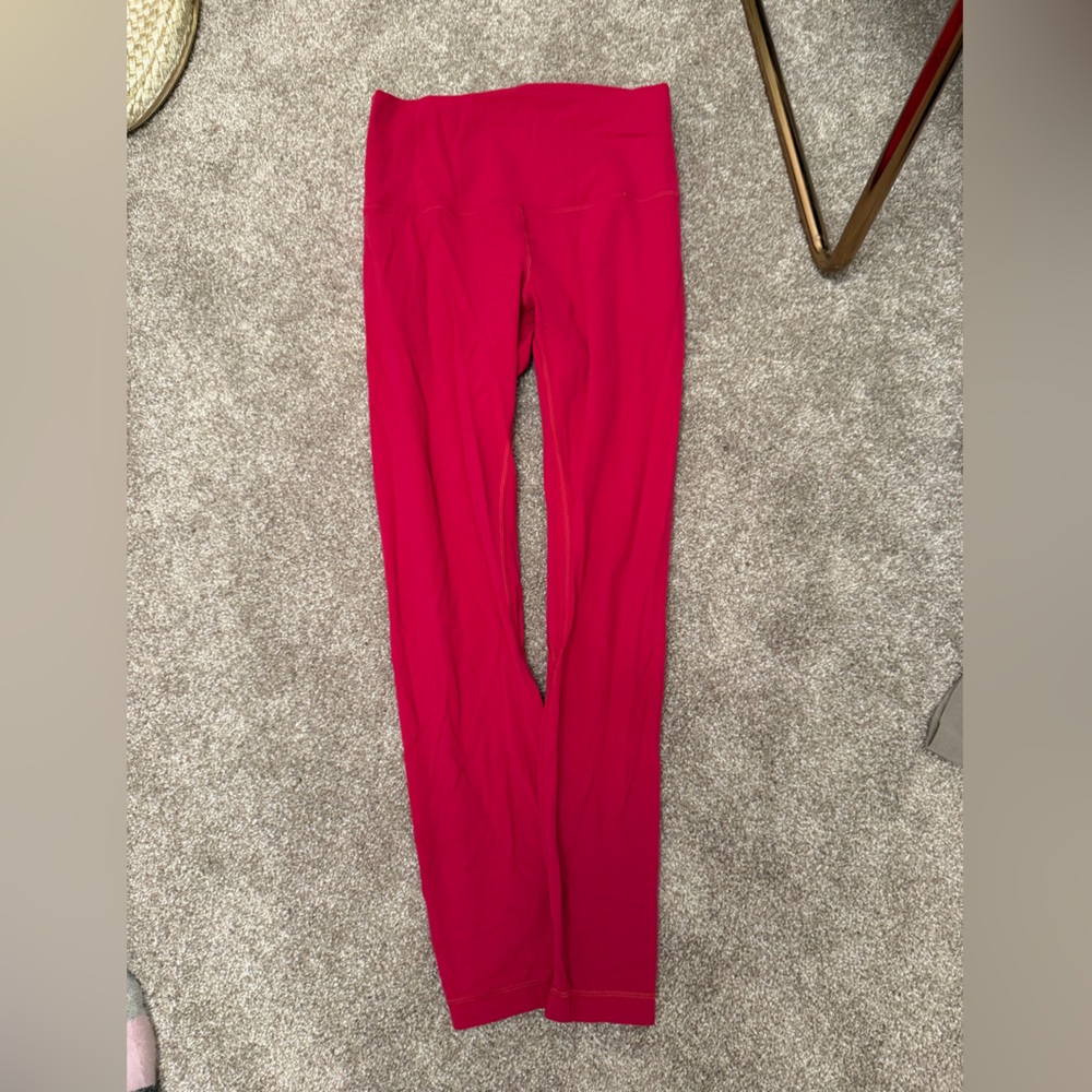 lululemon athletica Bright Pink Leggings